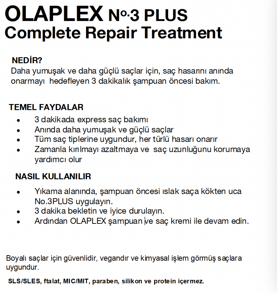 OLAPLEX No.3 PLUS Complete Repair Treatment